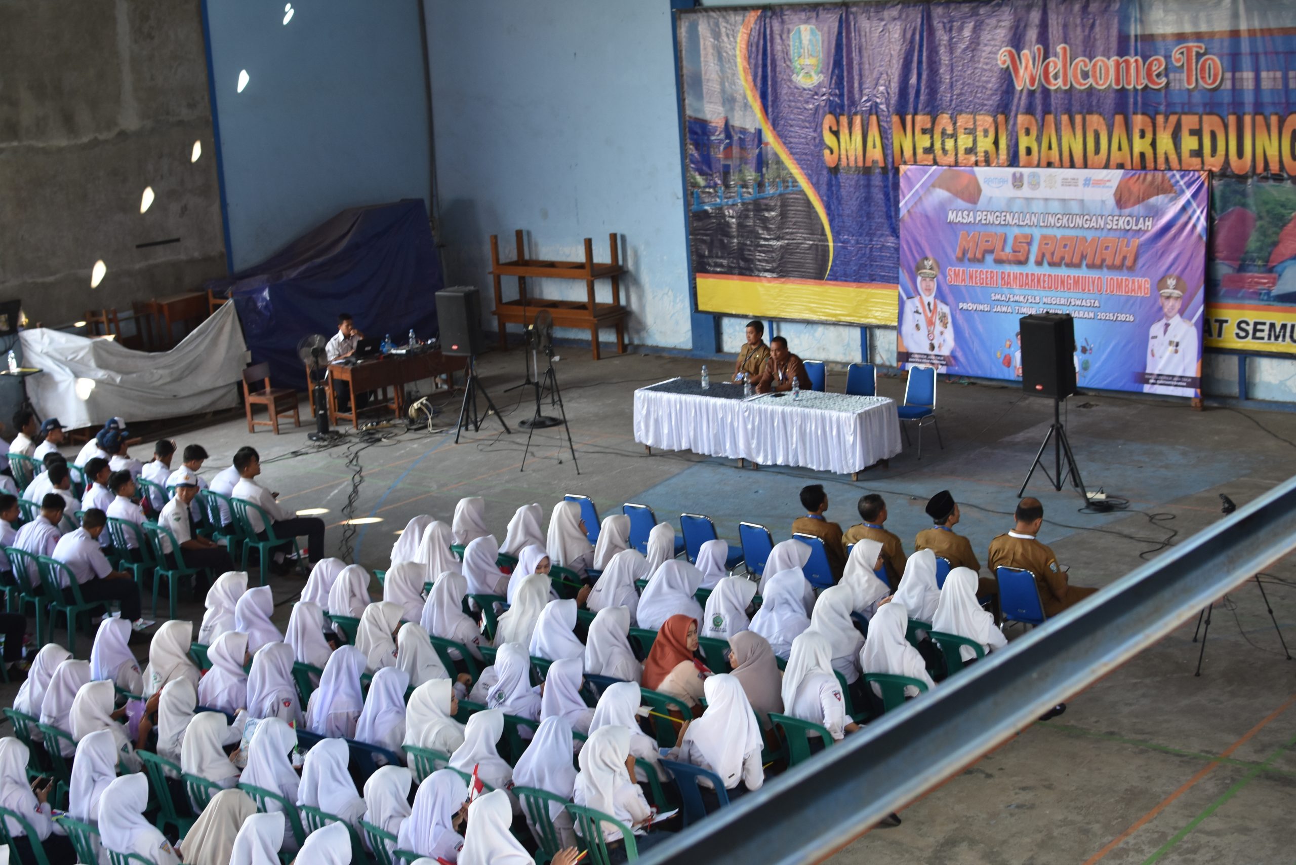 Pembukaan MPLS Murid Baru SMA Negeri Bandarkedungmulyo